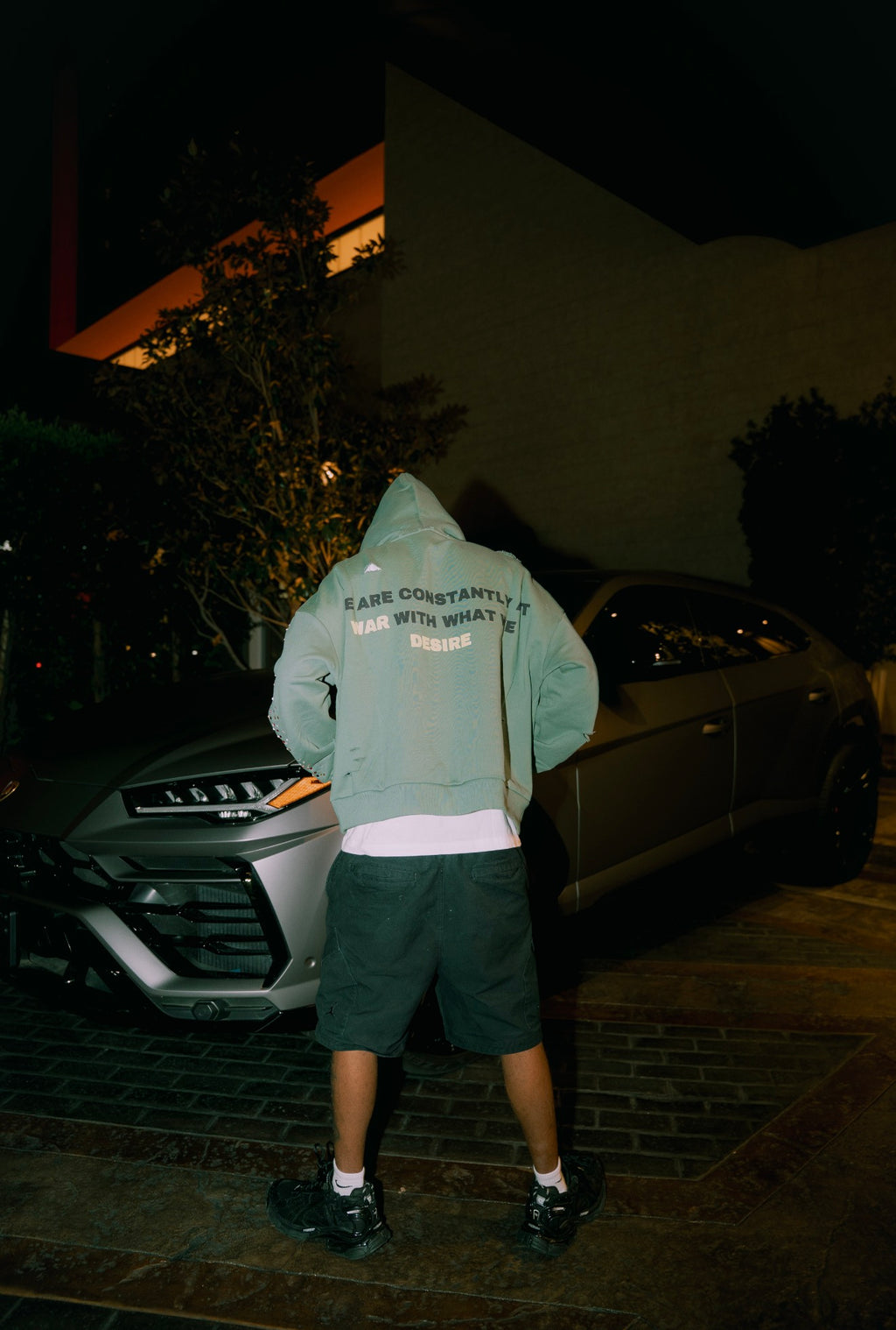 "War Is Mean" Zip Up Hoodie